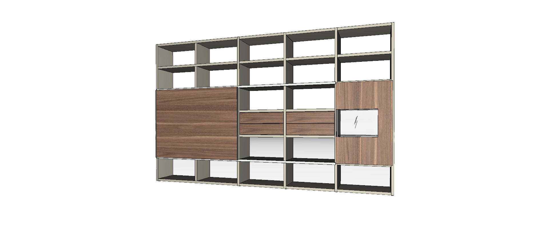 Now Time tv wandmeubel - Afbeelding 2