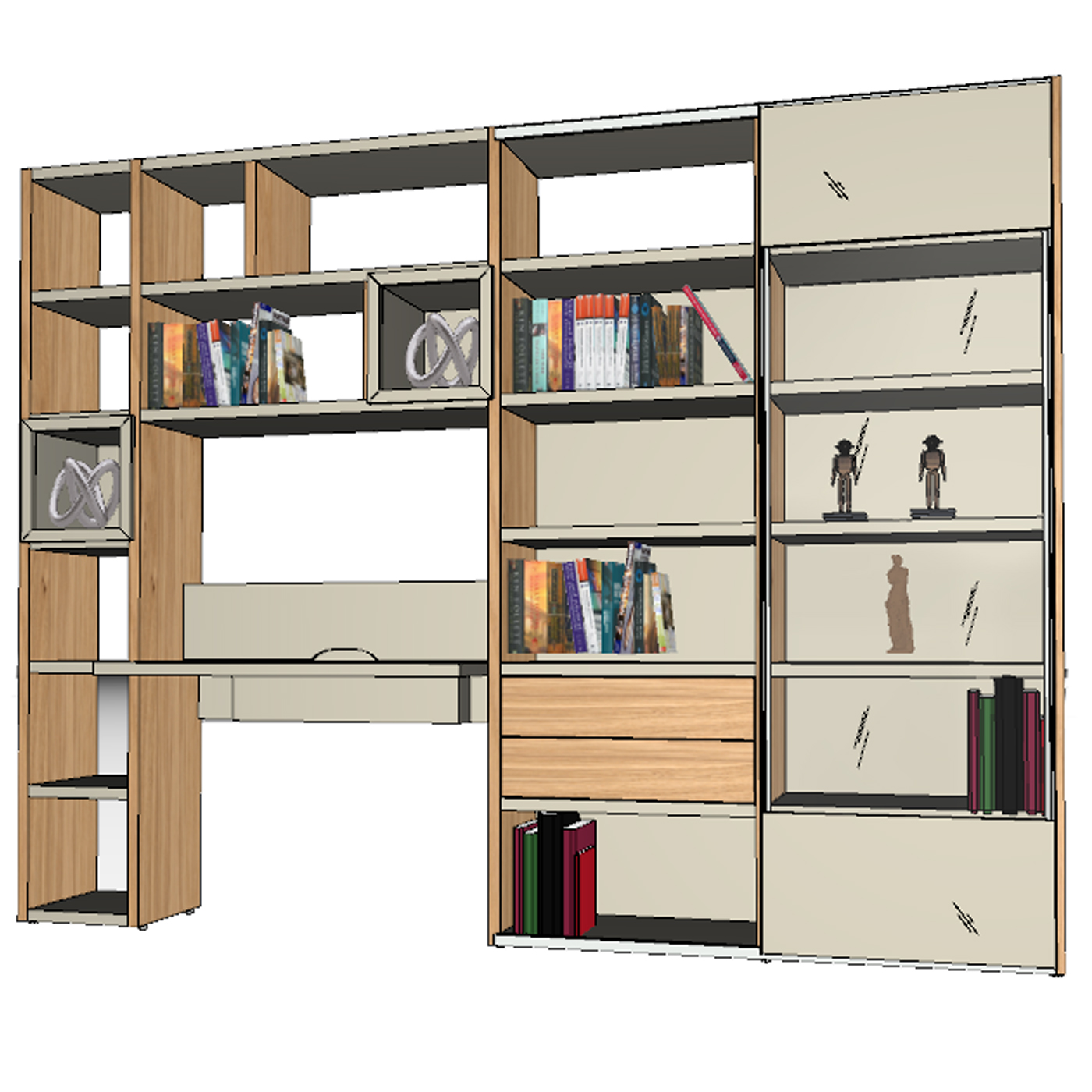 Now Time wandmeubel - Afbeelding 2
