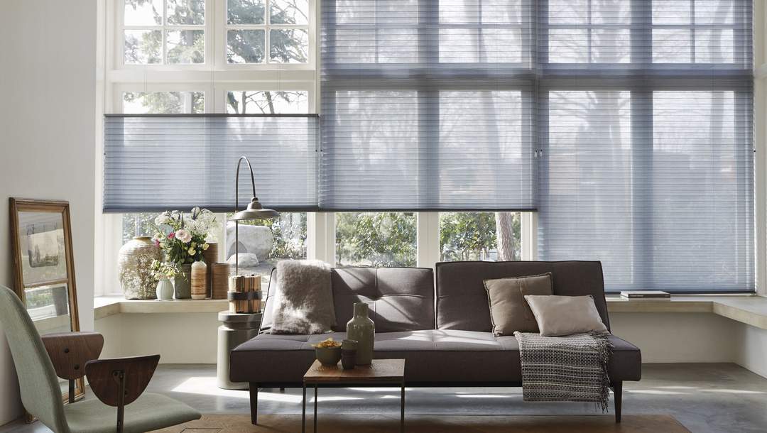 duette shades woonkamer